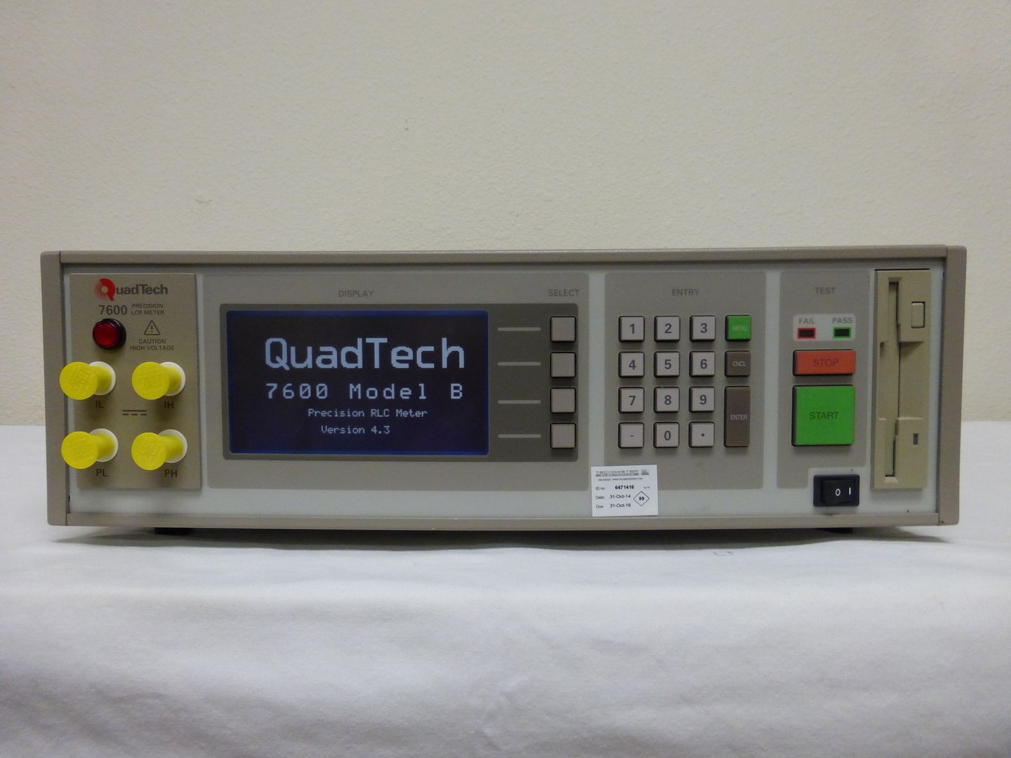 Quadtech 7600 10 Hz 2 MHz Precision LCR Meter CALIBRATED! 4284A